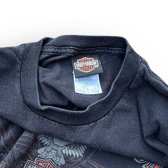 Vintage 2009 Harley Davidson Skagit Tee Black Size XL - Picture 5 of 10
